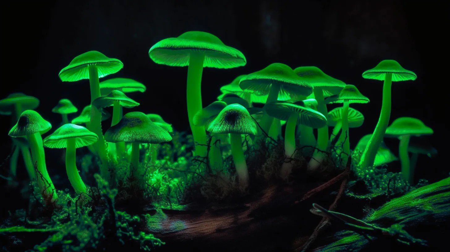 champignon-bioluminescent